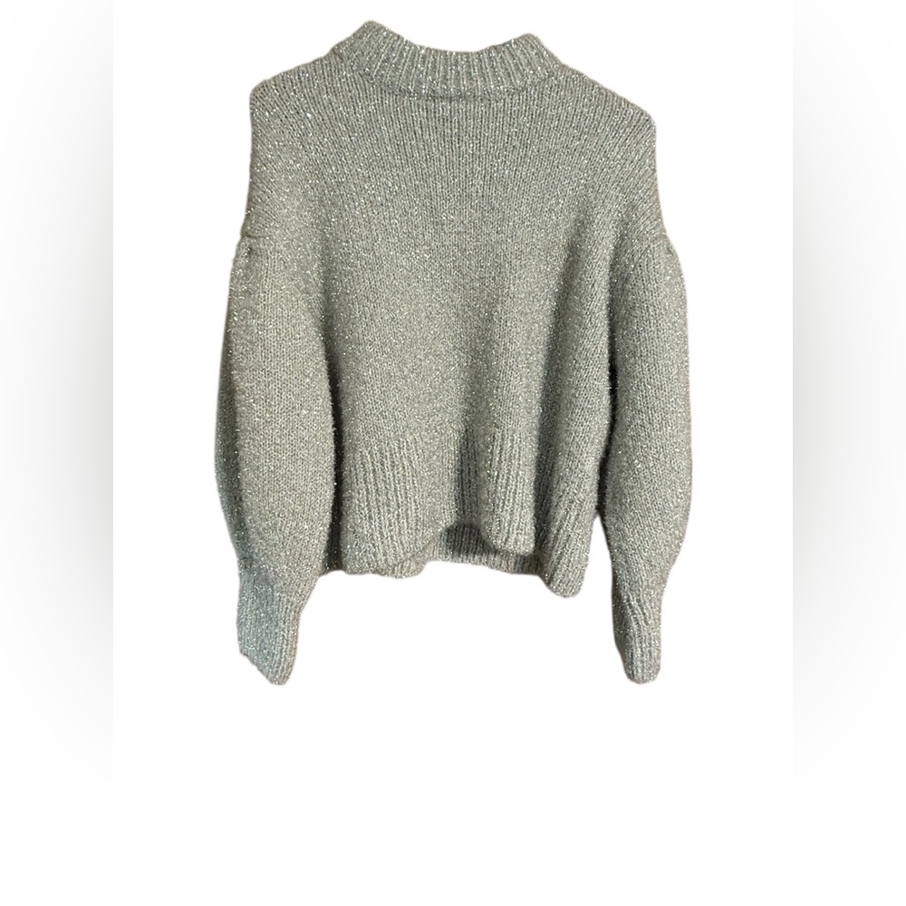 Divided Women's Sparkling Sweater silver XL
